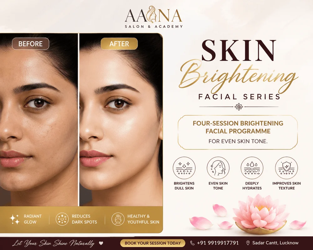Before & After — Brightening Facial Series